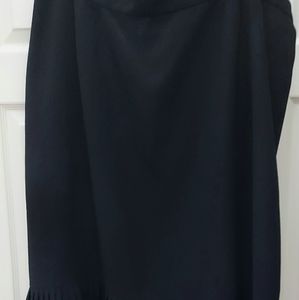 Jones Studio Navy Lined Skirt 24W